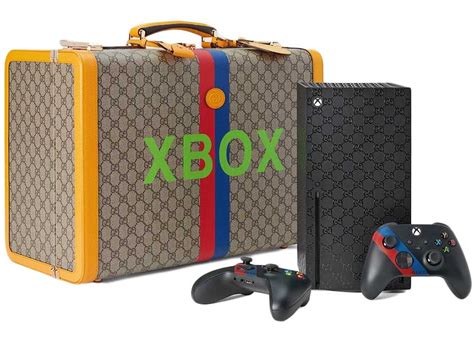 microsoft xbox x gucci series x special edition console bundle|gucci xbox series x price.